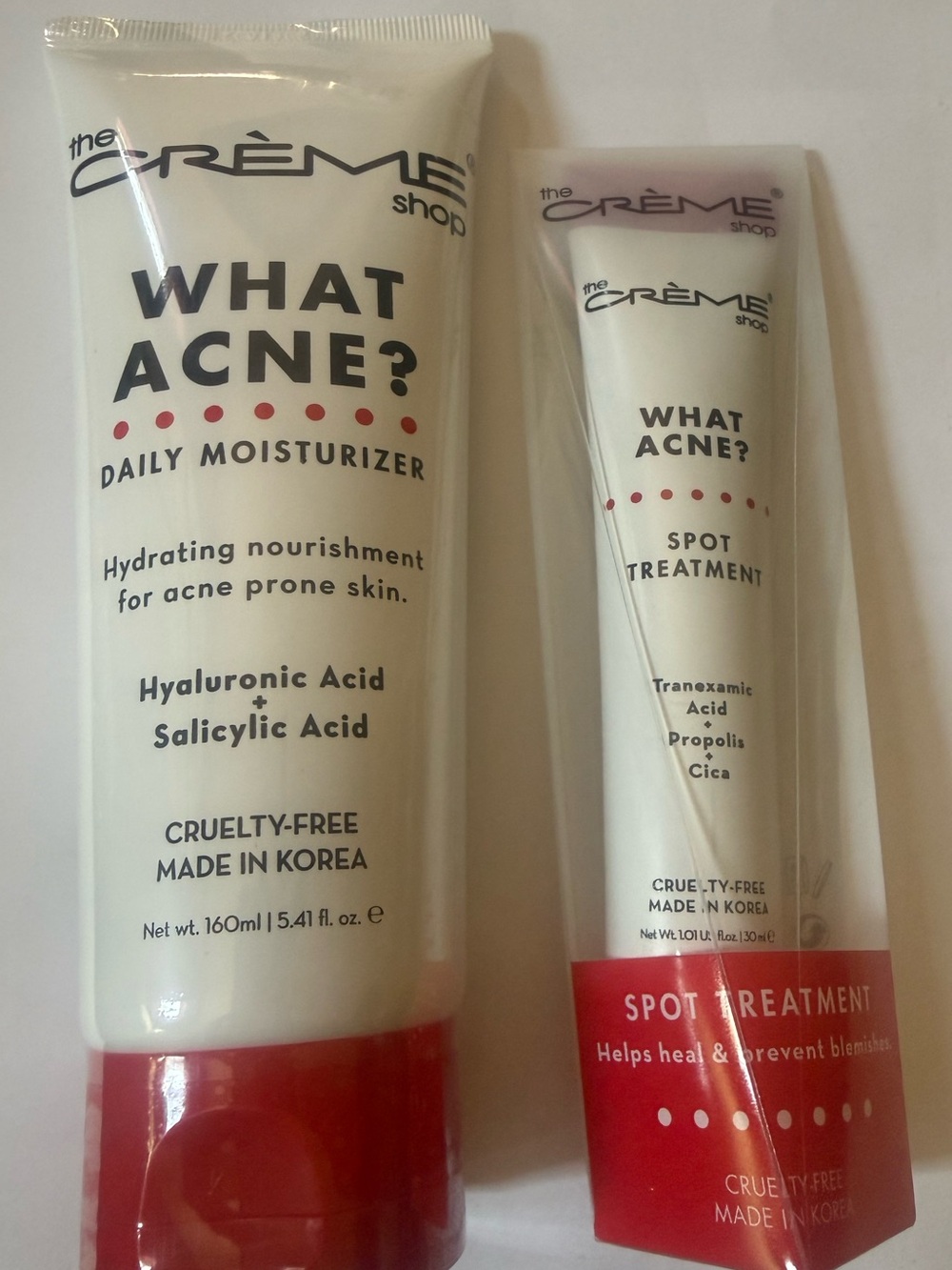 The Creme shop What Acne? Daily Moisturizer & Spot Treatment